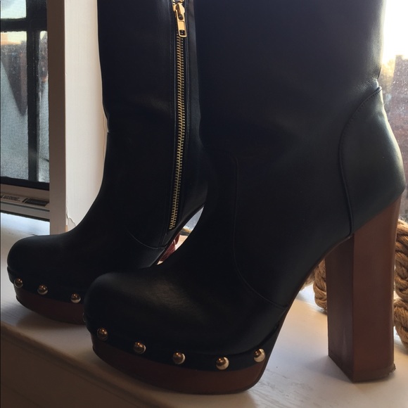 Black Chunky Disco Bootie - Picture 3 of 8
